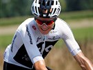 OPT S ÚSMVEM. Britský cyklista Chris Froome se usmívá bhem 18. etapy Tour se...