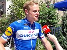 Petr Vako byl coby host týmu Quick-Step na Tour de France centrem zájmu i pro...