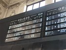Vlaky nabírají zpoždění. Na hlavním nádraží v Brně někdo překopl kabely.