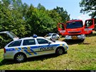 Do z�chrann� akce se zapojili policist�, hasi�i i z�chran��i.