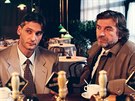 Daniel Rous a Vladimír Kratina v seriálu Na lavici obalovaných justice (1998)