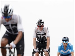 Chris Froome dojd do cle 17. etapy se ztrtou vce ne minuty na vtze.