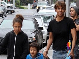 Halle Berry se svými dětmi