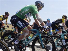 S OBVAZY. V 17. etap Tour de France spadl a hodn se sedel, nicmn slovensk...