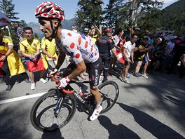 Francouzsk cyklista Julian Alaphilippe bhem 16. etapy Tour de France