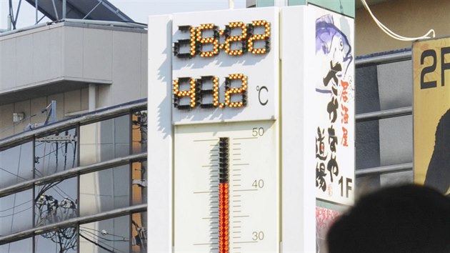 Japonsko zasáhla vlna horkého počasí. (23. července 2018)