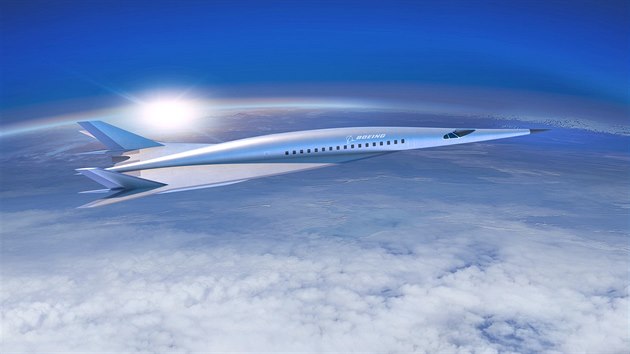 Vize nadzvukovho letadla spolenosti Boeing