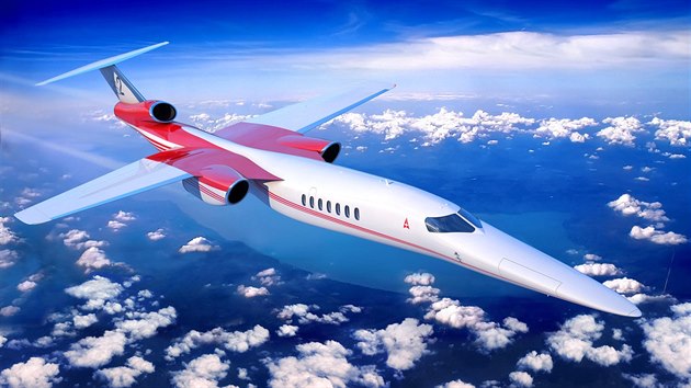 Prvn komern let nadzvukovho stroje Aerion Supersonic AS2 je naplnovan na rok 2026.