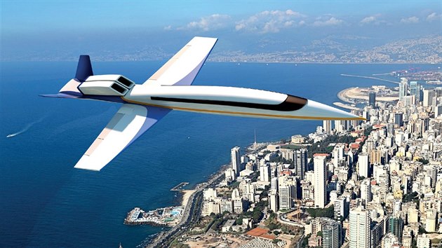 Nadzvukový letoun Spike Aerospace S-512 až pro 18 pasažérů by měl vzlétnout v roce 2025.