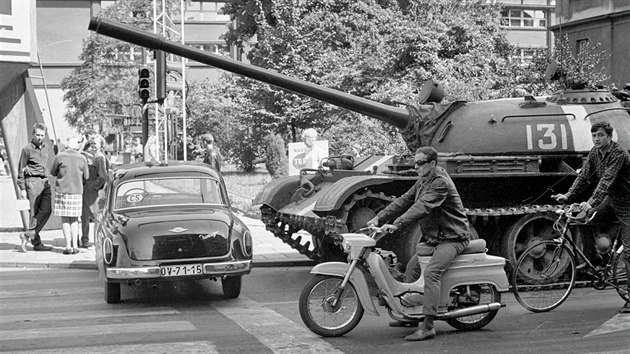 Invaze vojsk Varavsk smlouvy v Ostrav. (srpen 1968)