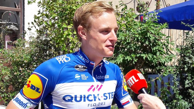 Petr Vako byl coby host tmu Quick-Step na Tour de France centrem zjmu i pro zahranin reportry.
