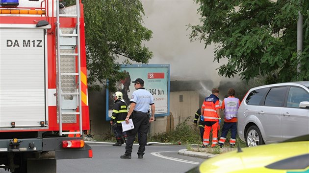 Por Sportovnho klubu neslycch mezi tvrtmi Slovany a Lobzy. (23. 7. 2018)