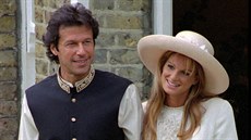 V roce 1995 si Imran Chán vzal za enu Jemimu Goldsmithovou, dceru britského...