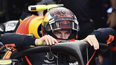 Nizozemský jezdec formule 1 Max Verstappen ze stáje Red Bull.