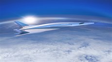 Vize nadzvukového letadla společnosti Boeing
