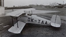 Letadlo znaky Tatra Studénka.