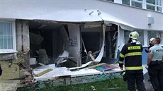 Exploze v bratislavské poliklinice