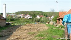 Původní stav pozemku v roce 2006. 