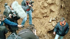 V 90. letech do �toly p�i�el sudeton�mecký hleda� poklad� Helmut Gaensel....