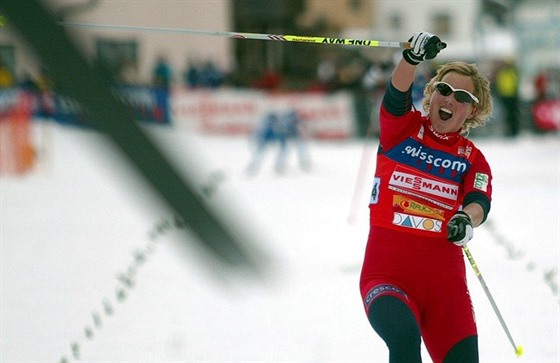 Běžkyně na lyžích Vibeke Skofterudová