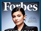Kylie Jennerová na titulce magazínu Forbes (srpen 2018)
