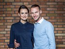 Daniela Písaovicová a taneník Michal Mládek