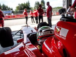 Ferrari na brnnském Masarykov okruhu