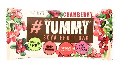Yummy Cranberry Soya Fruit Bar