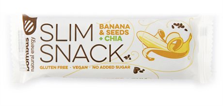 Bombus Slim snack banana & seeds + chia