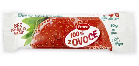 Emco Tyinka 100% z ovoce s jahodami