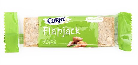 Corny Flapjack almond-caramel