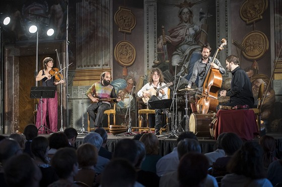 Španělský soubor Euskal Barrokensemble koncertoval v rámci Letních slavností...