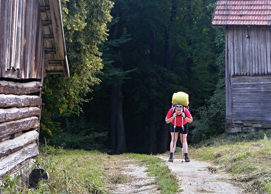 Letní turistika v Bílých Karpatech.