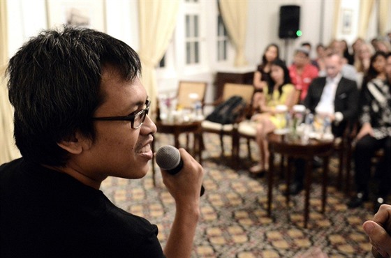 Indonéský spisovatel Eka Kurniawan