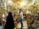 Pohled do útrob teheránského bazaru (30. ervence 2018)