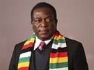 Prezident Emmerson Mnangagwa (3. srpna 2018)