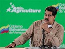 Maduro hovoí v Caracasu na setkání se zástupci farmá. (2.srpna.2018)