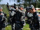 Čínská armáda na Mezinárodních vojenských hrách v Rusku (1. srpna 2018)