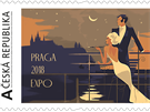 Praha elegantní � M�síc. Výtvarný návrh Roman Sedlák. Pocta dob�, kdy Praze i...