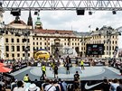 Hradanské námstí jako djit Prague Masters v basketbalu 3x3