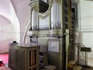 Varhany v kostele svatho Prokopa v Pepychch.
