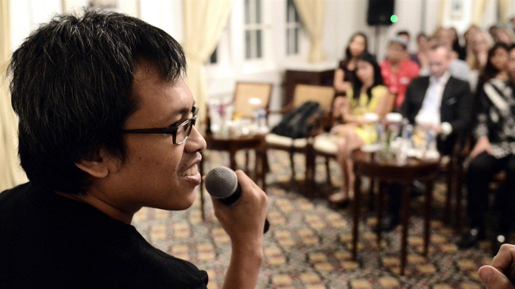 Indonéský spisovatel Eka Kurniawan