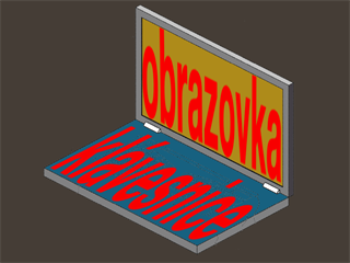 Apple pracuje na notebooku, který má místo klávesnice dotykový displej s...