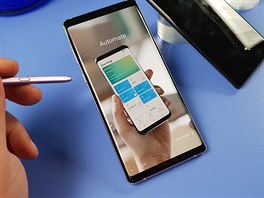 Samsung Note 9 na premie v New Yorku