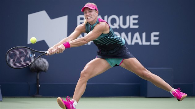 Angelique Kerberov na turnaji v Montrealu.