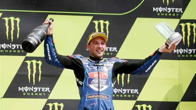 Ve td Moto3 na Velk cen esk republiky dojel Jakub Kornfeil na tetm...