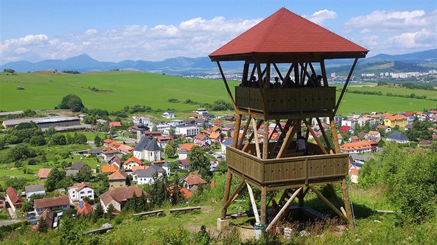 Vyhldka na Liptovsk Jn od Svatojnsk rozhledny