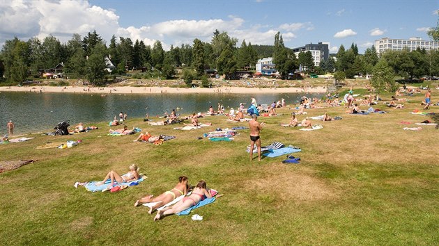 Jabloneck pehrada zaznamenala teplotn rekord.