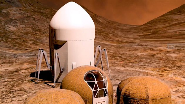 Model obydlí pro MARS od týmu Zopherus