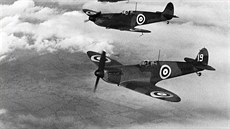 Supermarine Spitfire Mk.I z výzbroje 19. perut RAF, vidíme devátý sériový exemplá